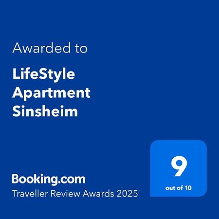Lifestyle Apartment Sinsheim Esterno foto
